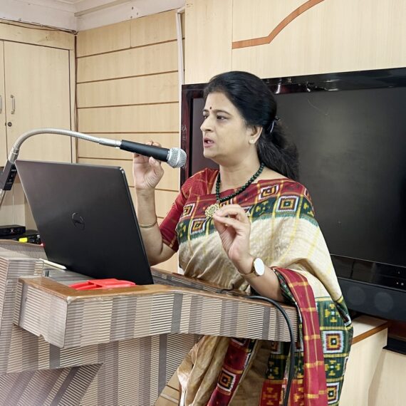 AWARENESS TALK ON PCOS AT Hirdaram Girls College, Bairagarh BhopaL