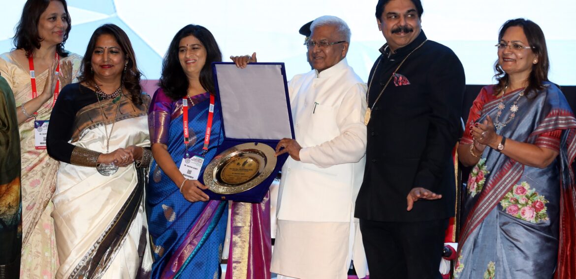 ISAR distinguished services AWARD for Women’s Health by Honorable Governor of Madhya Pradesh.